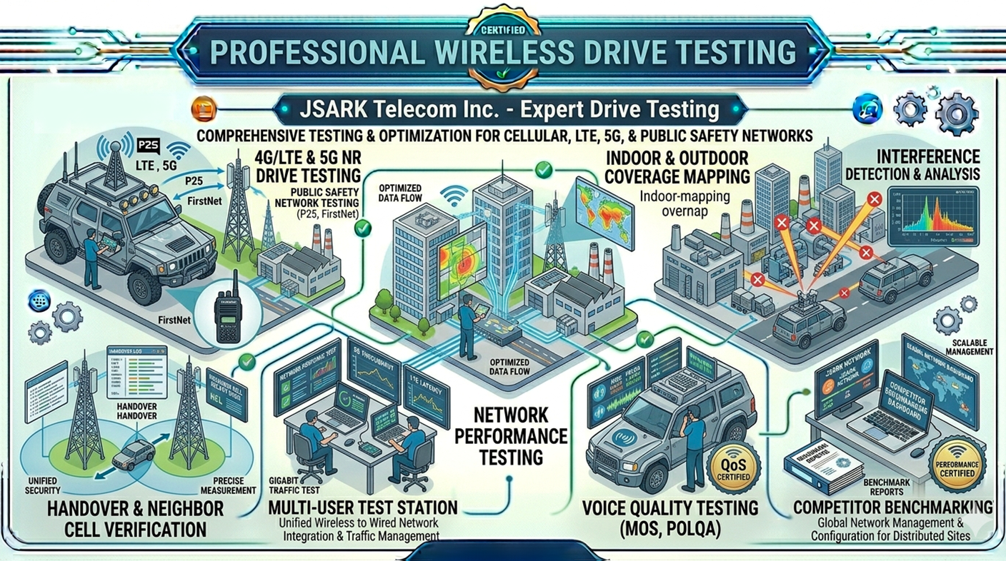 Wireless Drive Testing